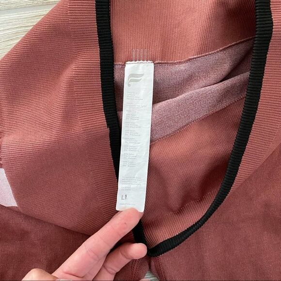 Fabletics Color Block Seamless High Waisted Leggings - Picture 7 of 10